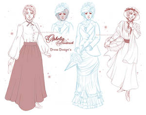 Penny Dreadful - Ophelia Dresses Sheet