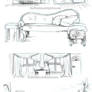 Lia's and Aron flat-furniture sketches...