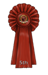 5th Place Ribbon - Gut Caballo by GutCaballo