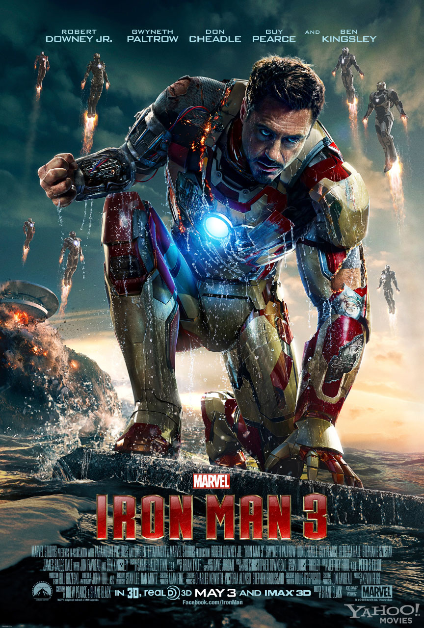 Iron man 3 Movie poster