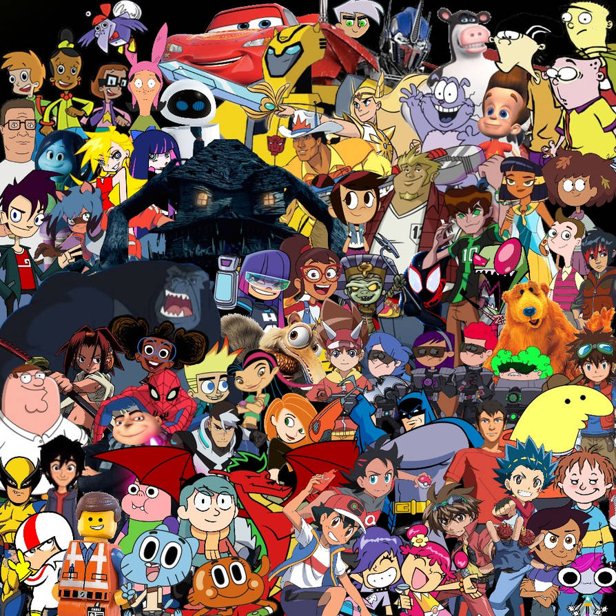 Cartoon Characters Crossovers by LCHHeiHei on DeviantArt