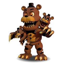 Fnaf Nightmare Freddy, HD Png Download - 467x702(#956811) - PngFind