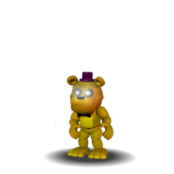 Fnaf World Nightmare Golden Freddy by kingofbut on DeviantArt