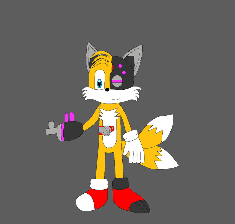 Robo Tails Tails the Robot Kitsune by Kitsune257 on DeviantArt
