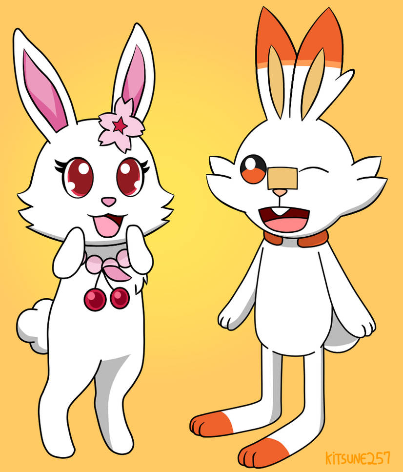 Ruby and Scorbunny by Kitsune257