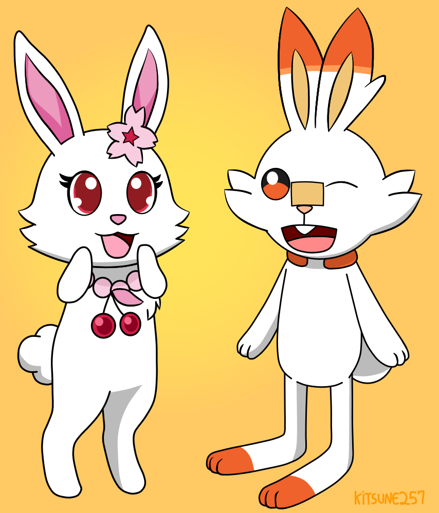 Ruby and Scorbunny by Kitsune257