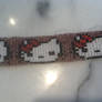 hello kitty loom beaded bracelet