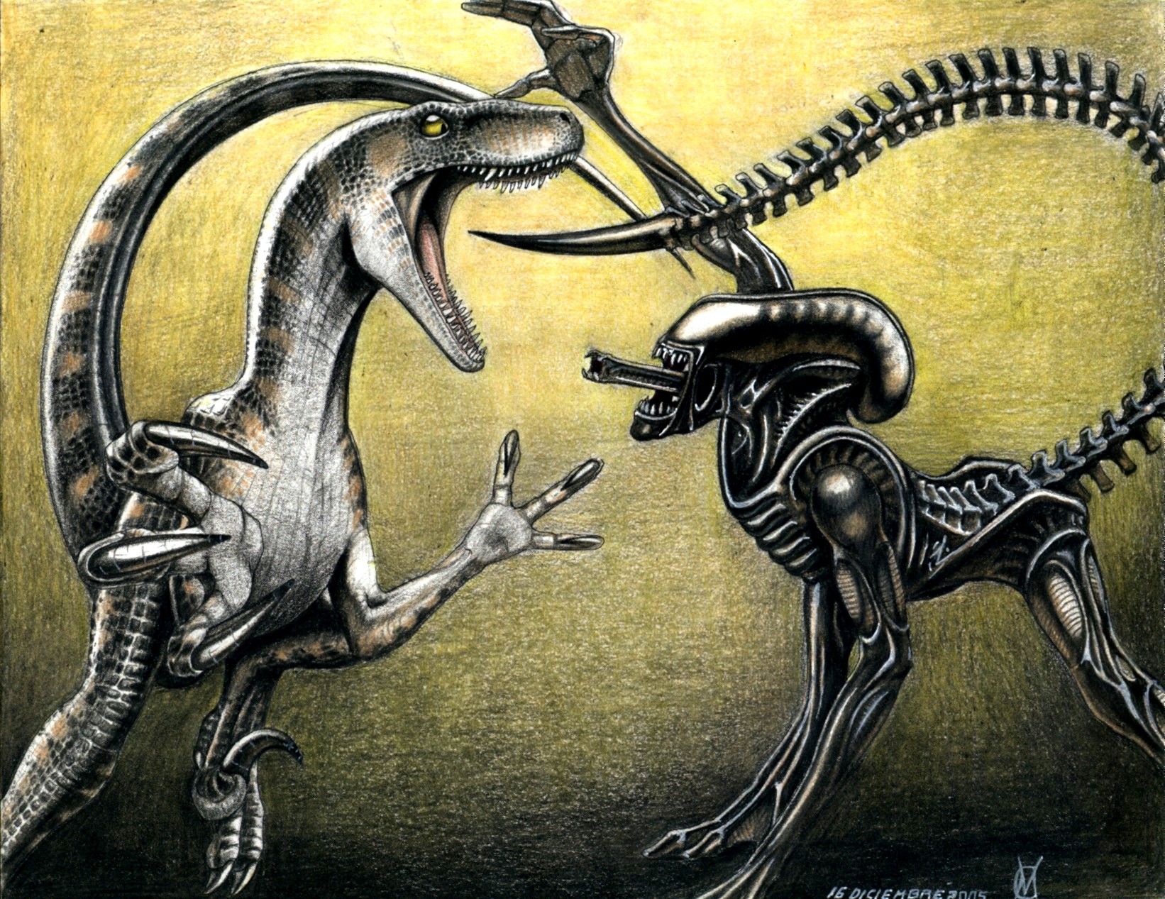 alien vs raptor AVR