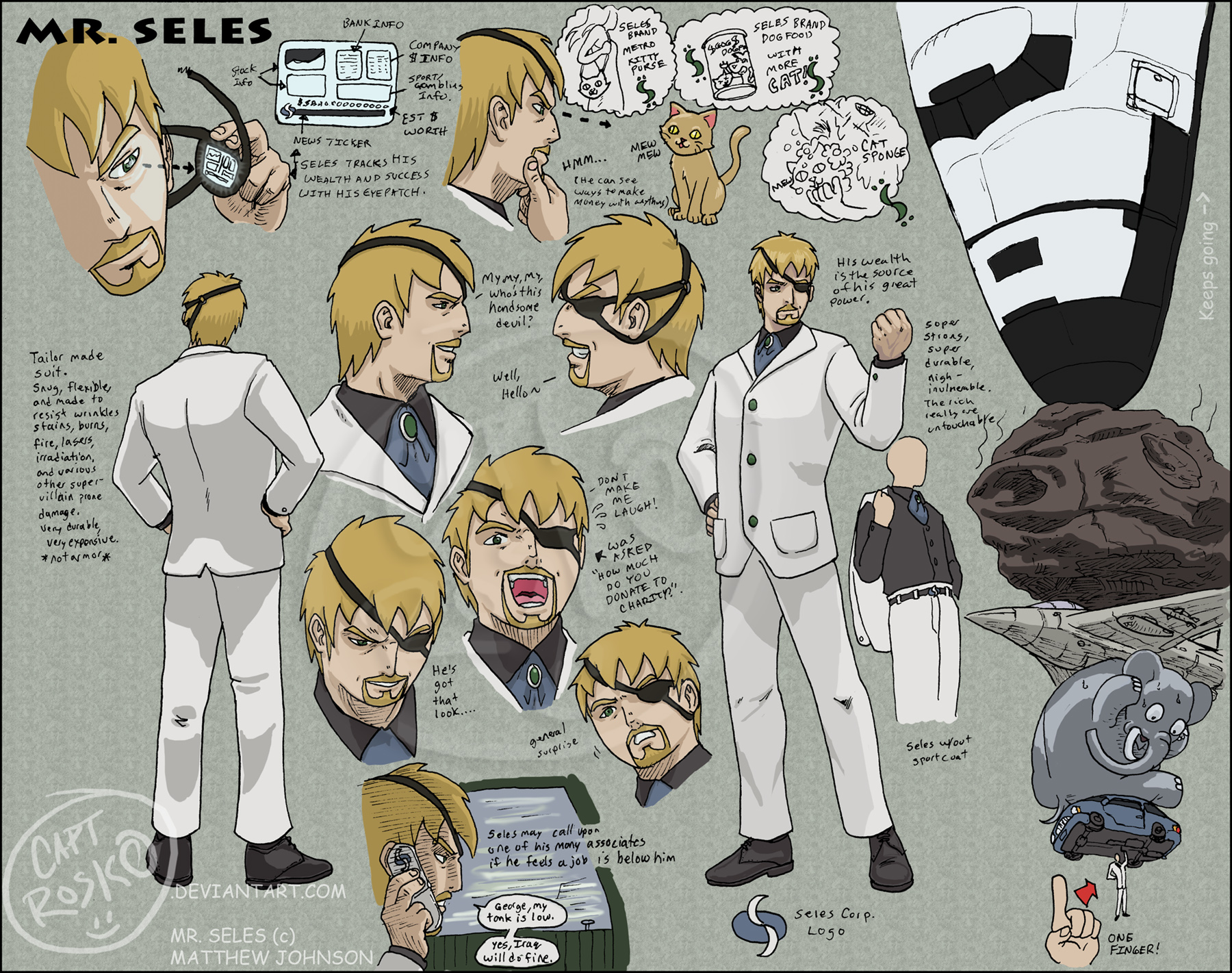 Mr. Seles Character Sheet