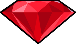 Ruby with black outline by bfdifan3839 on DeviantArt