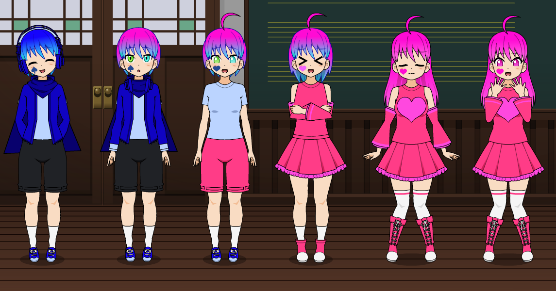 Bluey turning into Meryl