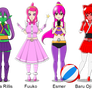 Newer OCs I created