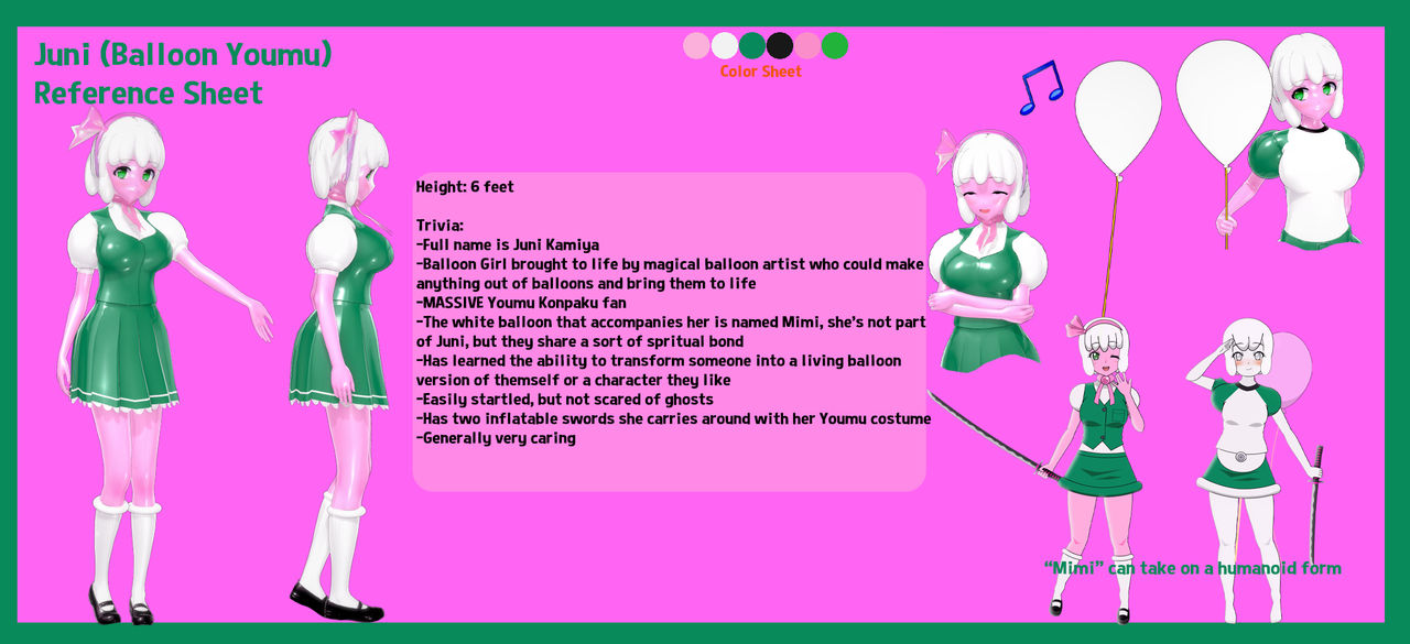 Juni Reference Sheet