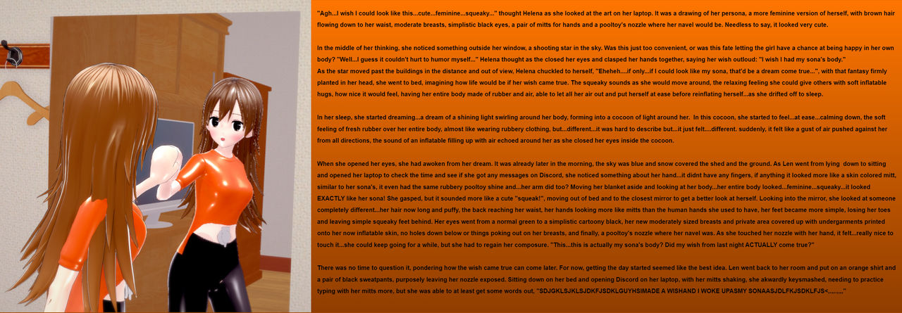 My Dream Body (IRL Len to OC Len TF)