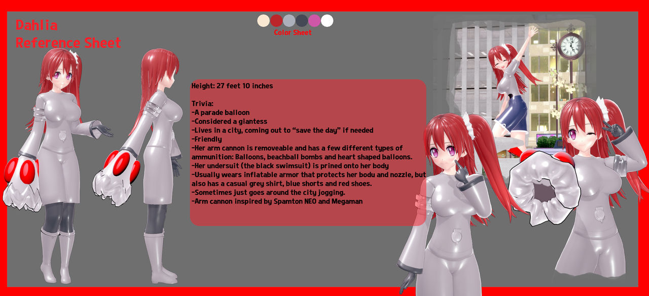 Dahlia Reference Sheet