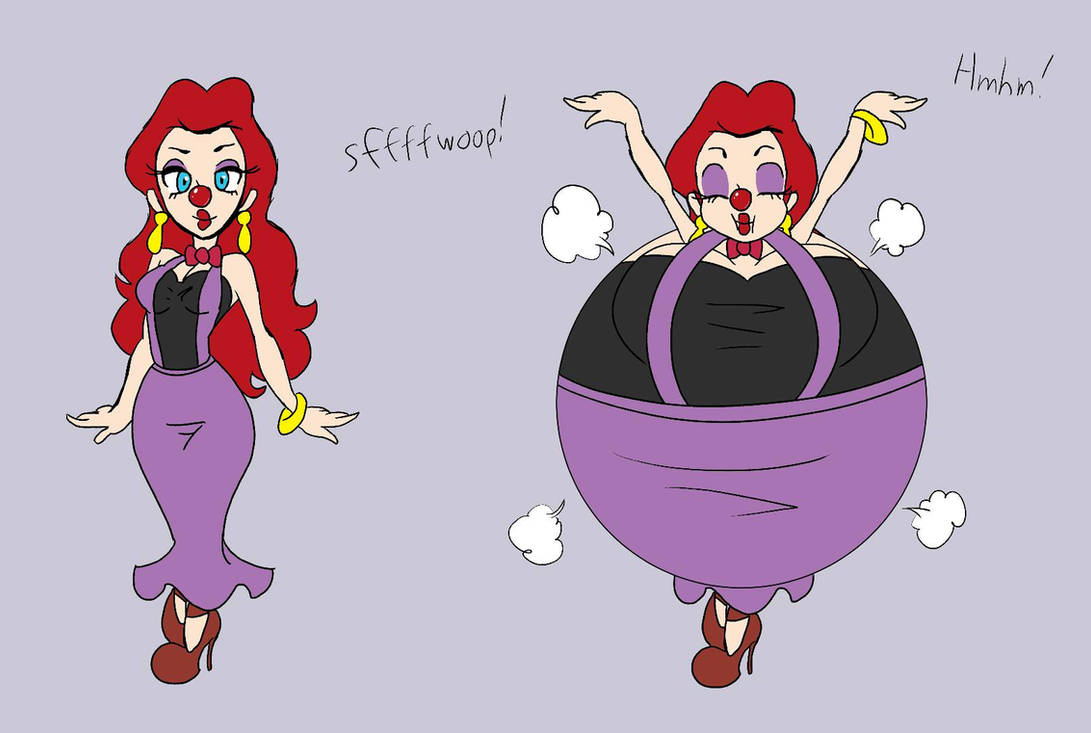 pauline the inflation clown by BabyLyric339 on DeviantArt