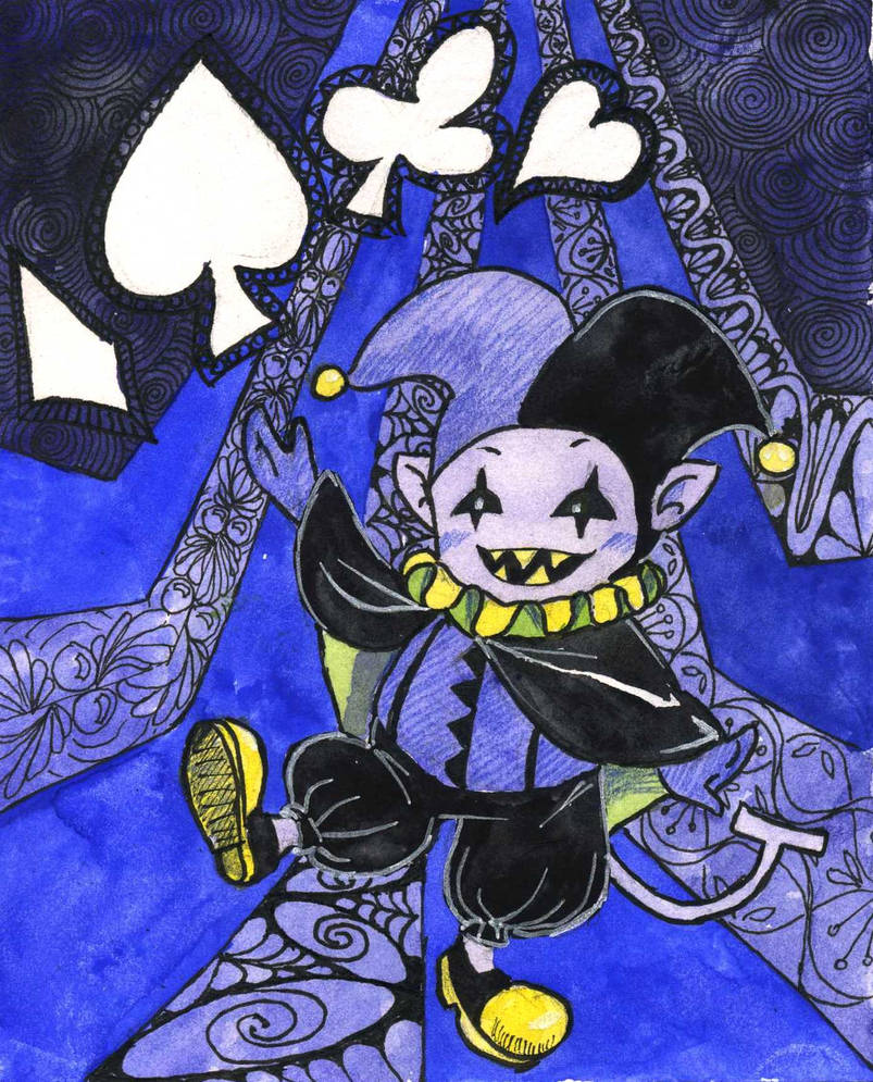Jevil by TomoeOtohime on DeviantArt