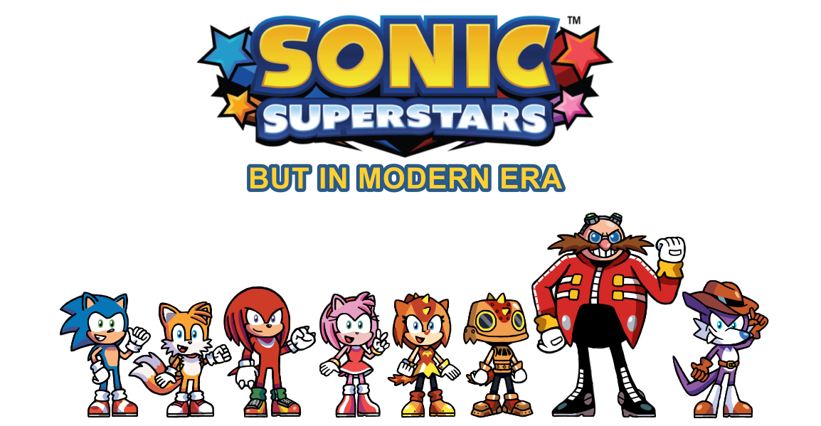 Sonic Superstars Official Site Characters