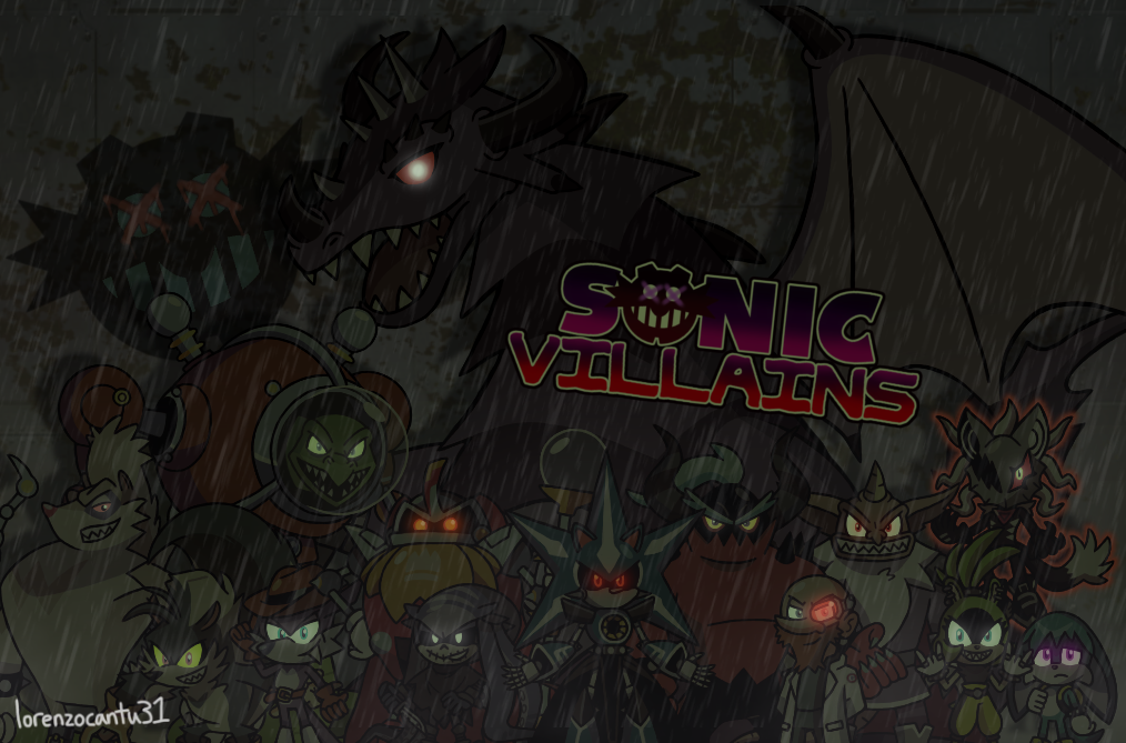 sonic the hedgehog 3's villain copies the same casting... Sonic The Hedgehog: Villains by lorenzocantu31 on DeviantArt