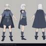 AYNE: Character Model Sheet