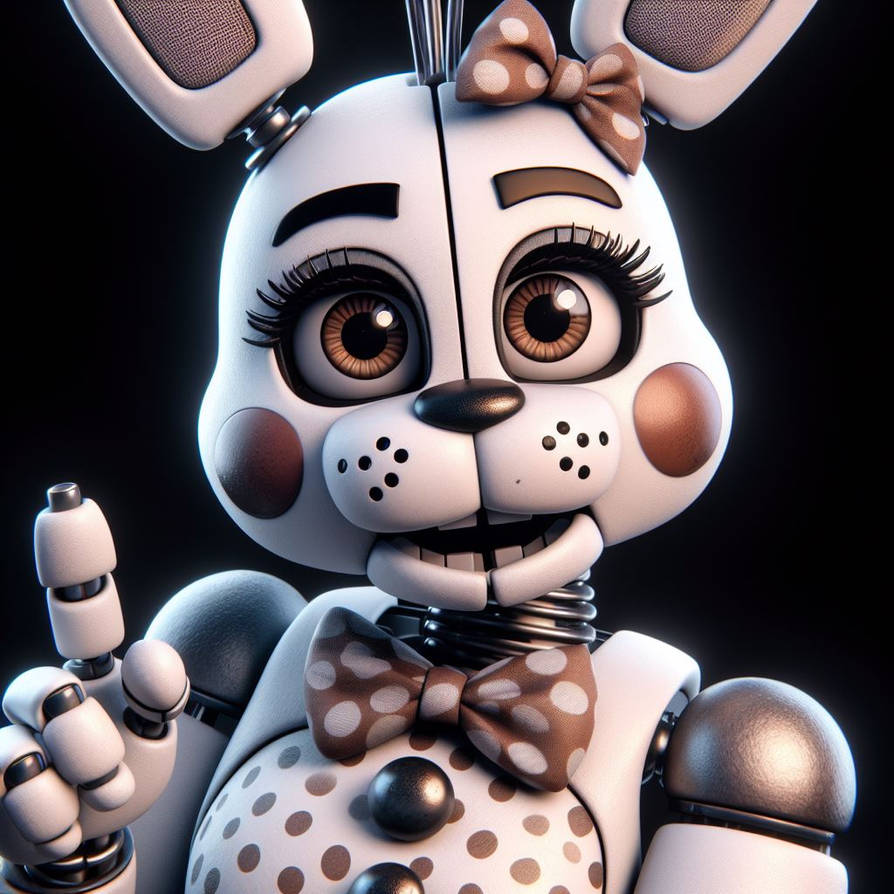 Milly the Bunny Animatronic variant 2 by Menasay on DeviantArt