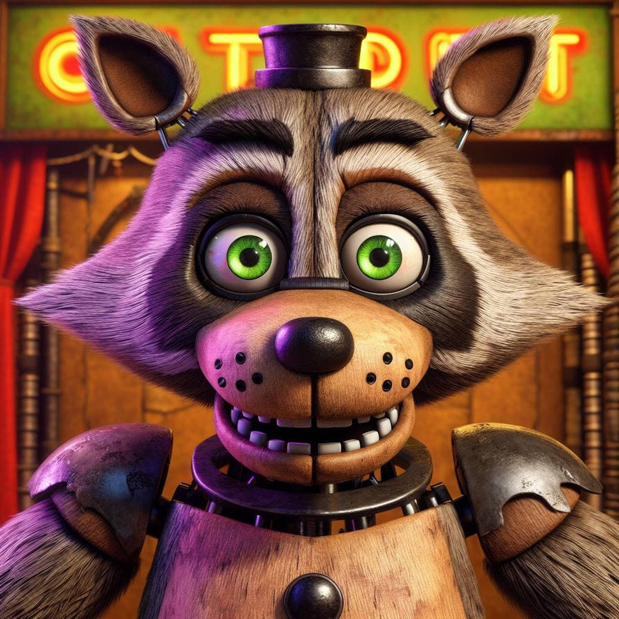 Rocko the Raccoon Animatronic by Menasay on DeviantArt