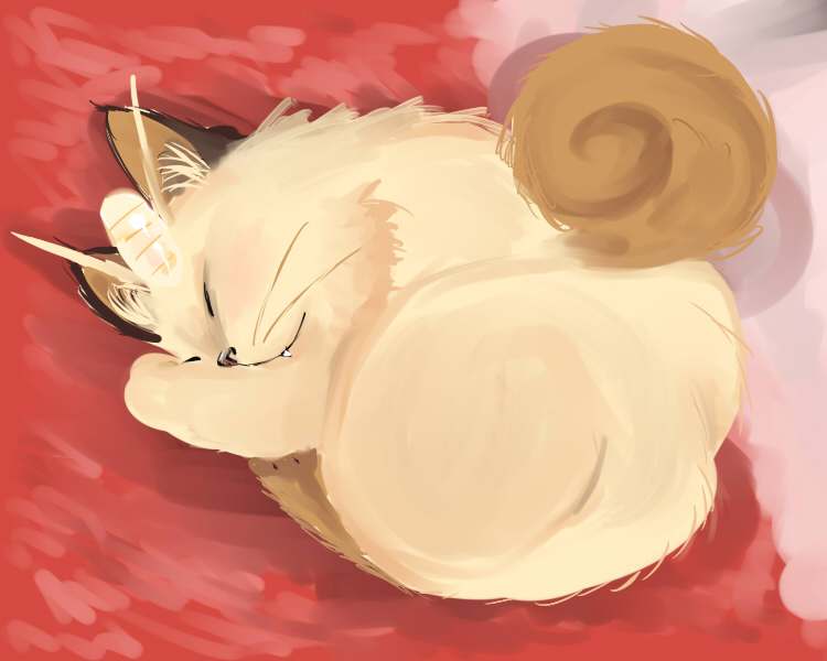 Sleeping meowth