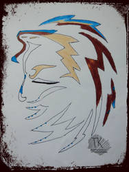 Tribal Art | Wolf 11