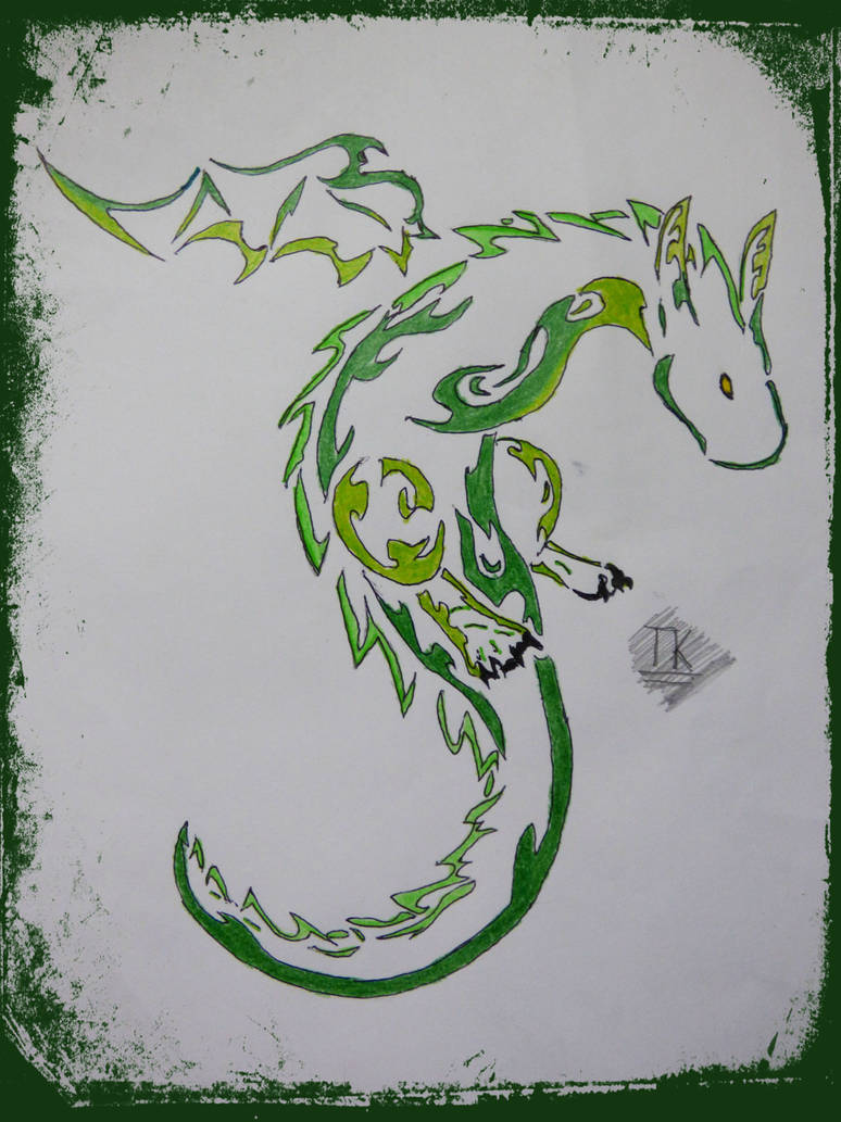 Tribal Art | Dragon 2