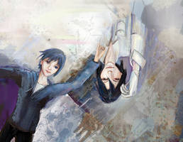 Breath and blood. Sebastian and Ciel