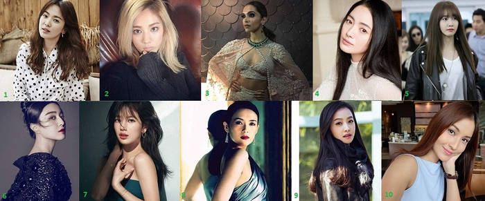 Top 10 Most Beautiful Asian Women Pictures