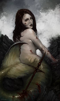 Wounded Mermaid