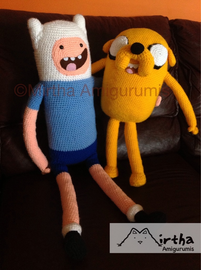 Finn and Jake Adventure Time amigurumis