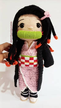 Nezuko amigurumi