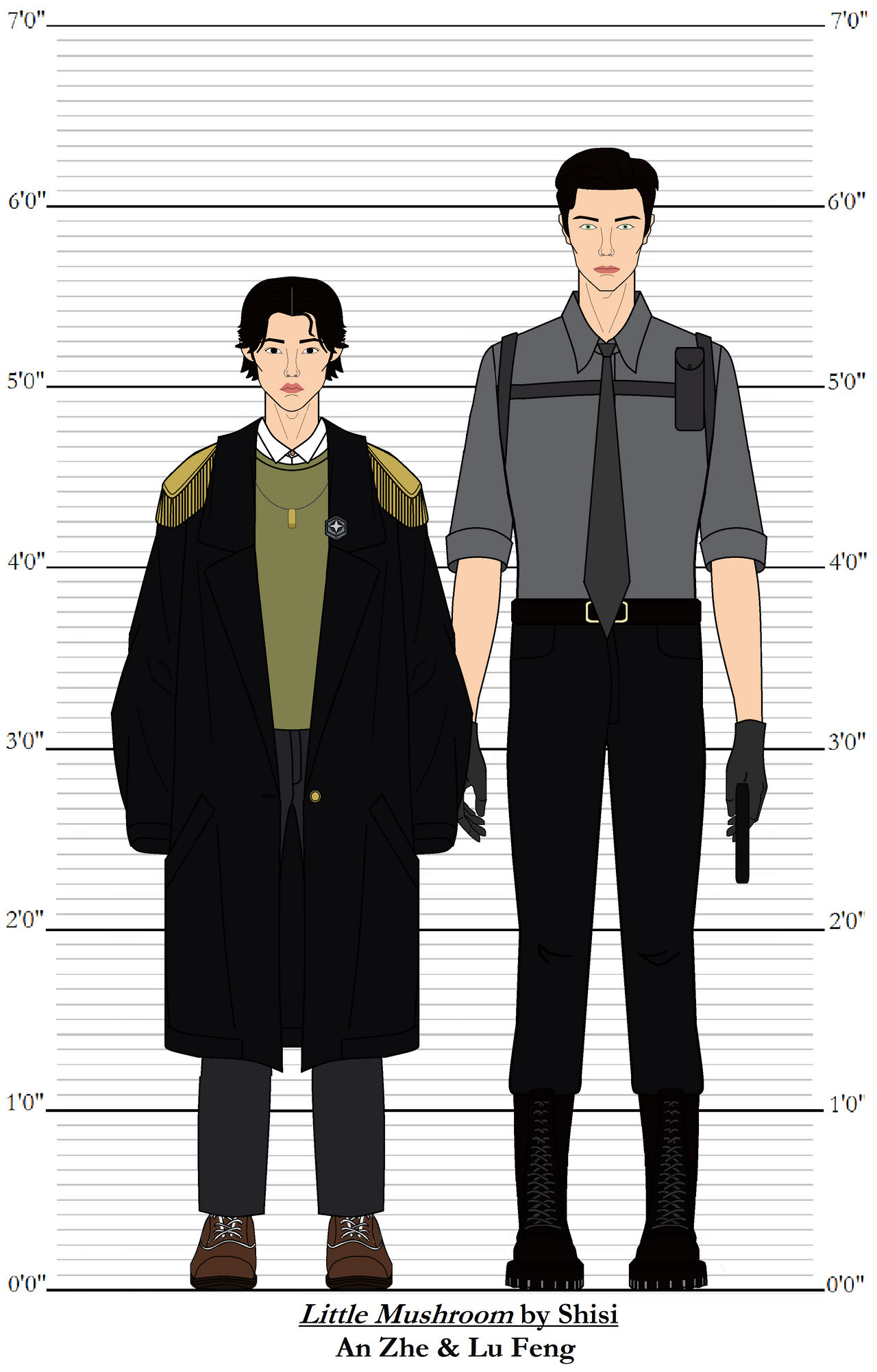 Little Mushroom, An Zhe and Lu Feng 2 by avtrspnsmvlvr on DeviantArt