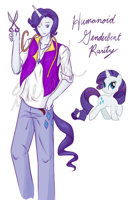 MLP: Humanoid Gender bent Rarity by IfWingsWereReal on DeviantArt