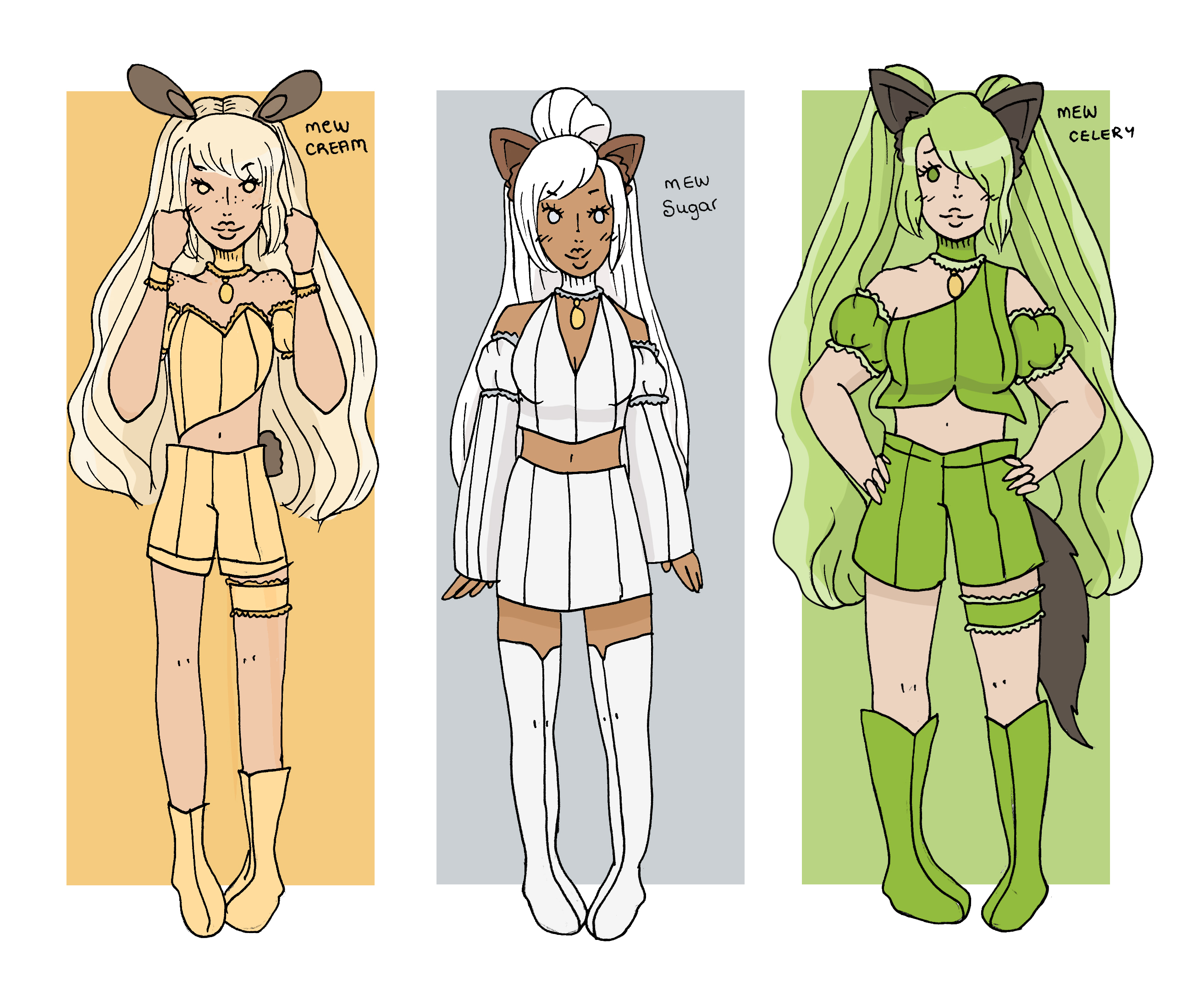 Pin by SadSnails🐌 on Tokyo mew mew oc inspo