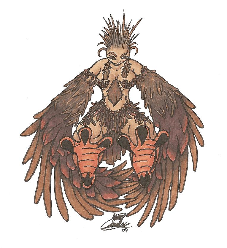 Harpy Colored