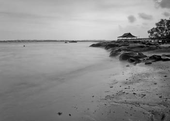 The old peace at the beach