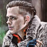 Bill Skarsgard as Merkel in Atomic Blonde