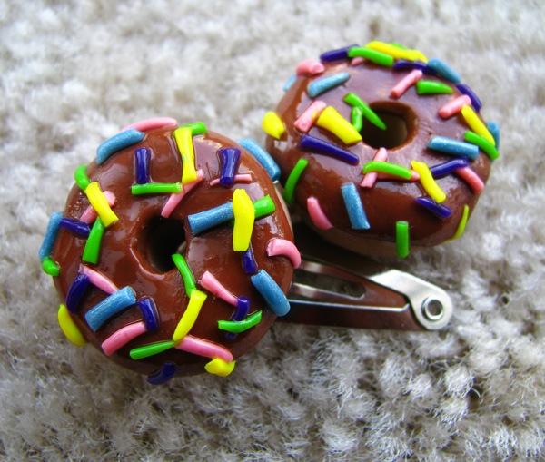 Donut Hair Clips