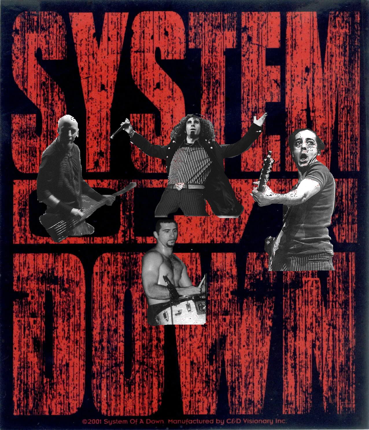 System of a down hotsell poster