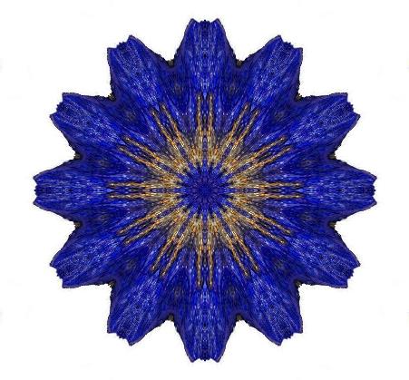 Lapis Lazuli Crystal Kaleidoscope
