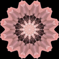 Morganite Crystal Kaleidoscope