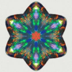 Opal Crystal Kaleidoscope