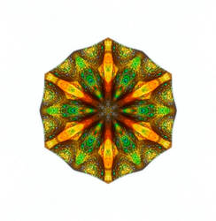 Fire Agate Crystal Kaleidoscope