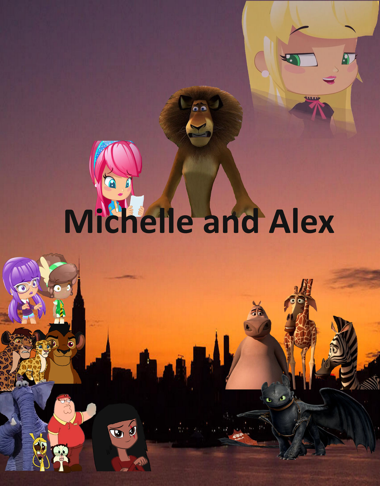 Michelle and Alex Cover by alliassalmon on DeviantArt