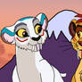 The Sabre-Tooth Guard - King Kion and Queen Rani