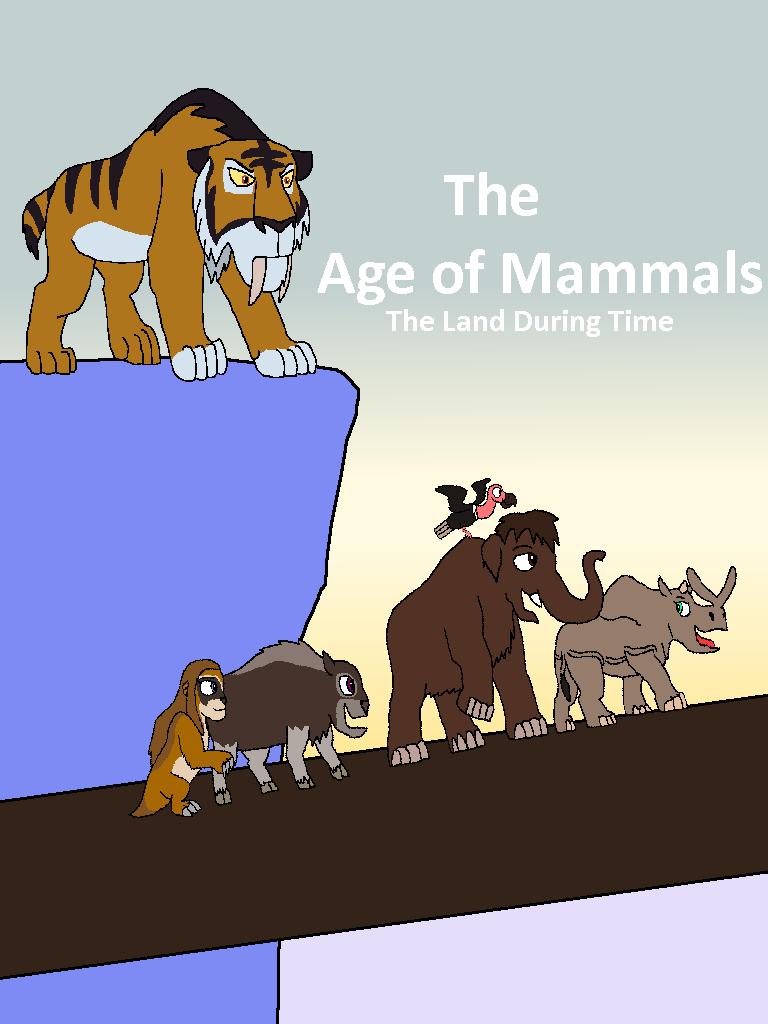 The Age of Mammals: The Land During Time Poster by alliassalmon on