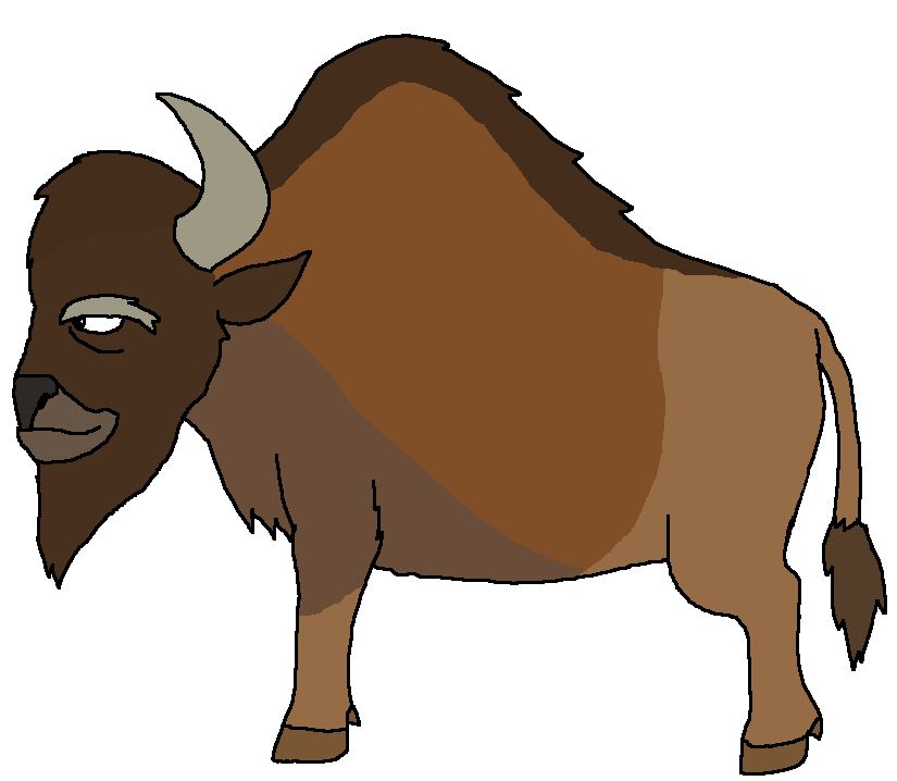 Bison Deviantart Ol' Herman the American Bison by alliassalmon on DeviantArt